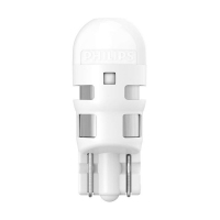 PHILIPS Ultinon LED W5W 12V 1W W2.1x9.5d, набор 2шт 11961ULWX2